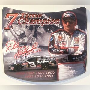 7 Time Champion Dale Earnhardt HIREV Series Tin Mini Hood Racing Memorabilia